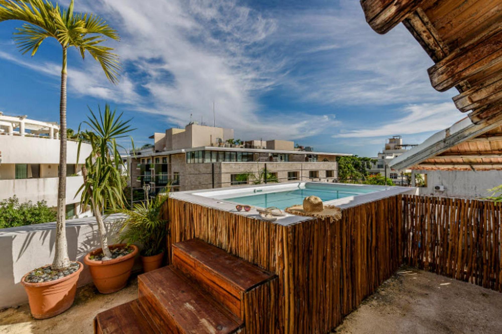 Hotel Banana Boutique & Spa - 5Th Av Плая-дель-Кармен Экстерьер фото